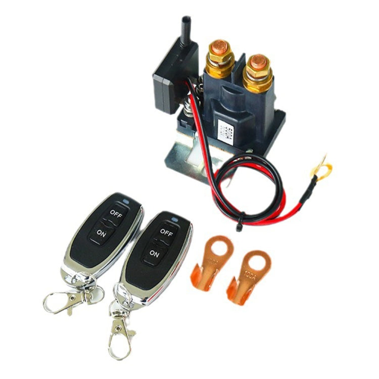 12V 500A Car Battery Remote Control Relay Rotary Switch Cut, Style:with 2 x Remote Control - Relays by PMC TechLife | Online Shopping South Africa | PMC TechLife | Buy Now Pay Later Mobicred
