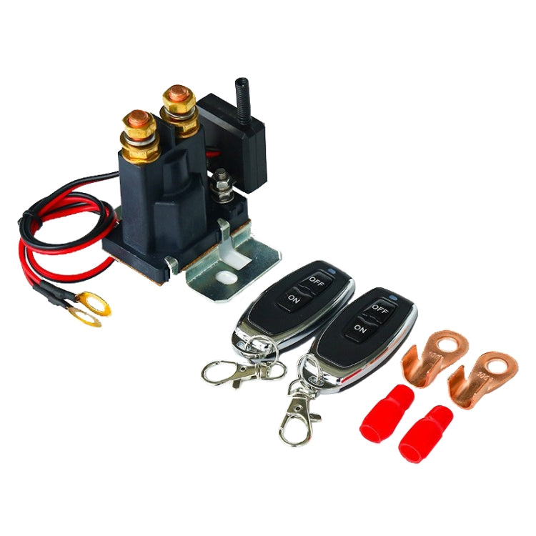 12V 500A Car Battery Remote Control Relay Rotary Switch Cut, Style:with 2 x Remote Control - Relays by PMC TechLife | Online Shopping South Africa | PMC TechLife | Buy Now Pay Later Mobicred