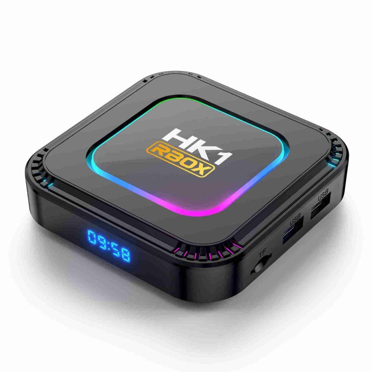 HK1 RBOX K8 8K Android 13.0 Smart TV Box with Remote Control, 4GB+32GB, RK3528 Quad-Core(EU Plug) - Others by PMC TechLife | Online Shopping South Africa | PMC TechLife | Buy Now Pay Later Mobicred