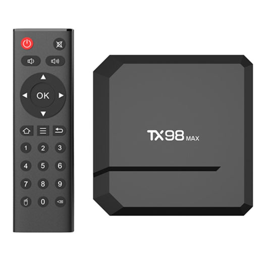 TX98 Max 4K Android 12.1 Smart TV Box with Remote Control, 2GB+16GB, Allwinner H618 Quad-Core(US Plug) - Others by PMC Jewellery | Online Shopping South Africa | PMC Jewellery | Buy Now Pay Later Mobicred