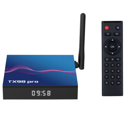 TX98 Pro 4K Ultra HD Android 12.0 Smart TV Box with Remote Control, 4GB+32GB, Allwinner H618 Quad-Core(US Plug) - Others by PMC Jewellery | Online Shopping South Africa | PMC Jewellery | Buy Now Pay Later Mobicred