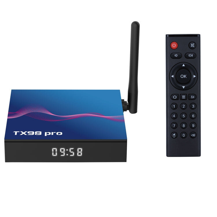 TX98 Pro 4K Ultra HD Android 12.0 Smart TV Box with Remote Control, 2GB+16GB, Allwinner H618 Quad-Core(AU Plug) - Others by PMC Jewellery | Online Shopping South Africa | PMC Jewellery | Buy Now Pay Later Mobicred