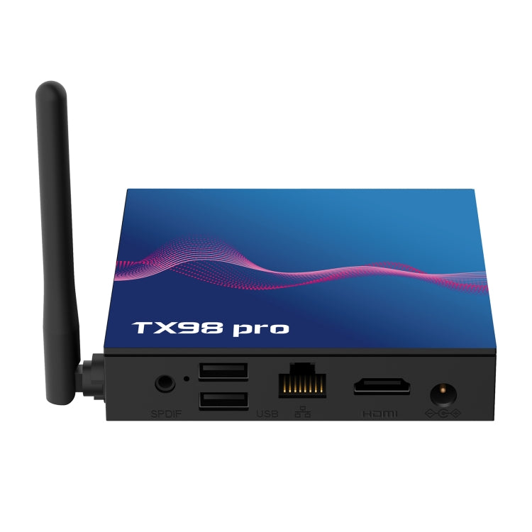 TX98 Pro 4K Ultra HD Android 12.0 Smart TV Box with Remote Control, 2GB+16GB, Allwinner H618 Quad-Core(US Plug) - Others by PMC Jewellery | Online Shopping South Africa | PMC Jewellery | Buy Now Pay Later Mobicred