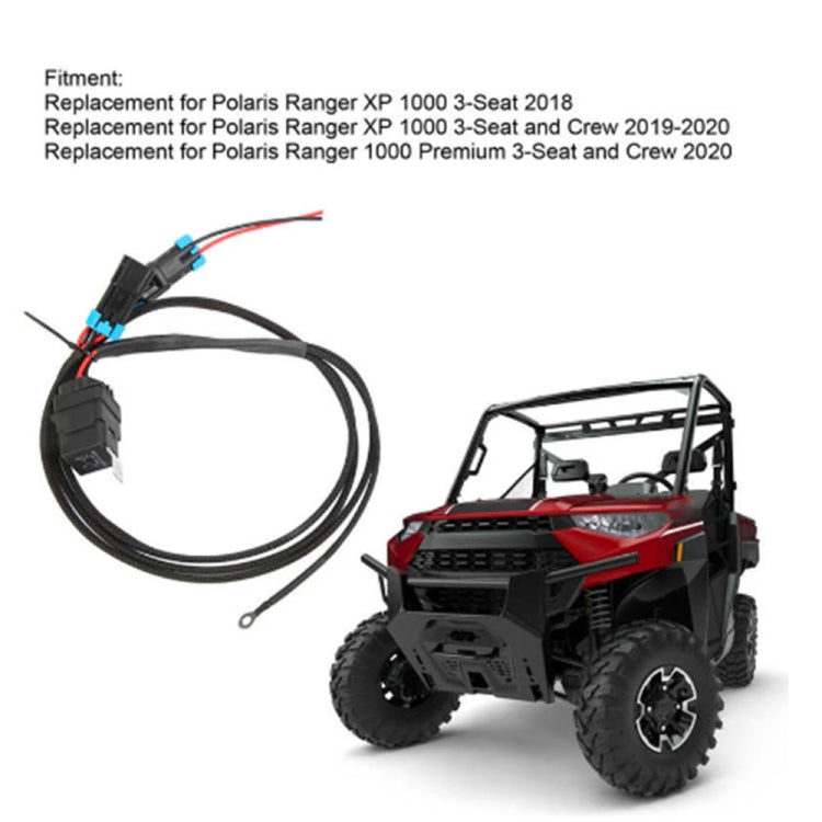 For Polaris Ranger XP 1000 2018 12V 40A Car Reverse Light Wiring Harness Spare Light Cable - DIY Cables by PMC TechLife | Online Shopping South Africa | PMC TechLife | Buy Now Pay Later Mobicred