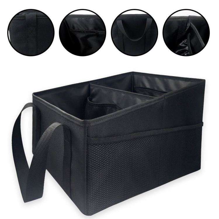 Oxford Cloth Multifunctional Foldable Large Capacity Car Trunk Storage Box(Black) - Stowing Tidying by PMC TechLife | Online Shopping South Africa | PMC TechLife