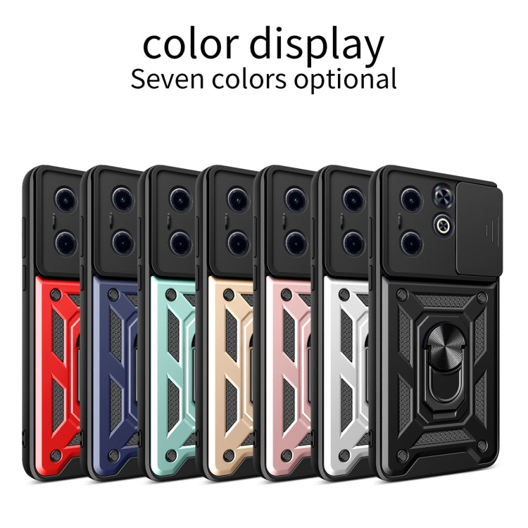 For Infinix Hot 40i / Smart 8 Sliding Camera Cover Design TPU+PC Phone Case(Red) - free shipping - PMC TechLife - Order now!