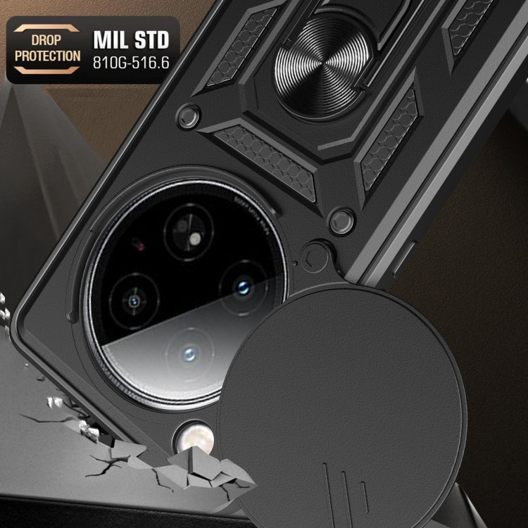For Infinix Zero 40 5G Sliding Camera Cover Design TPU+PC Phone Case(Silver) - free shipping - PMC TechLife - Order now!