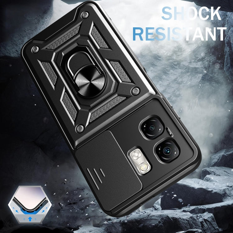 For Infinix Smart 9 / Hot 50i Sliding Camera Cover Design TPU+PC Phone Case(Silver) - free shipping - PMC TechLife - Order now!