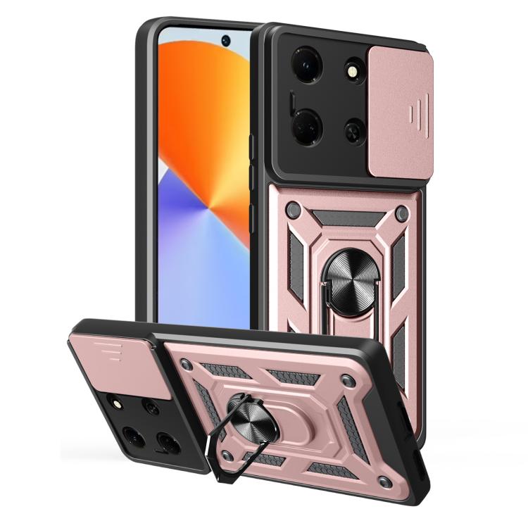 For Infinix Note 30 5G Sliding Camera Cover Design TPU+PC Phone Case(Rose Gold) - free shipping - PMC TechLife - Order now!