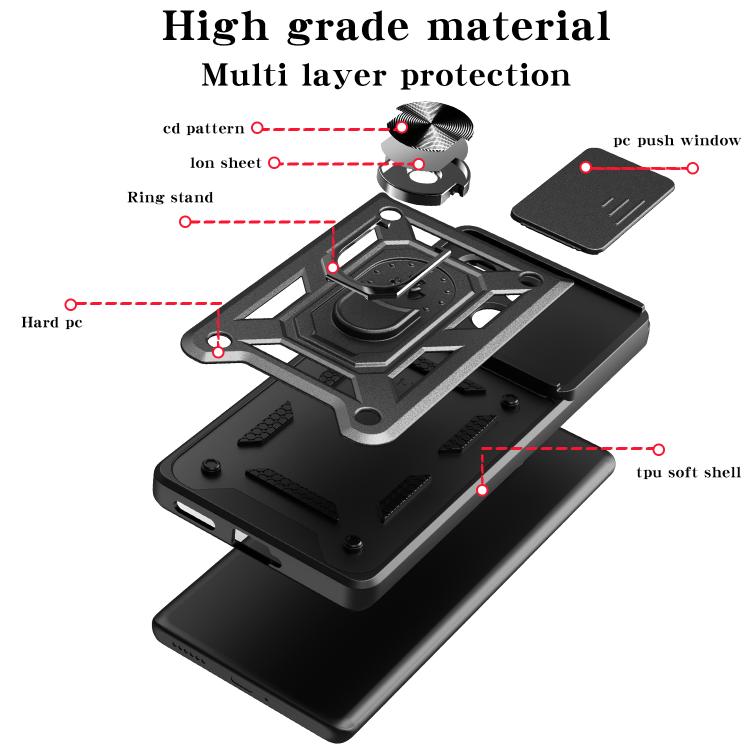 For Infinix Note 30 5G Sliding Camera Cover Design TPU+PC Phone Case(Rose Gold) - free shipping - PMC TechLife - Order now!
