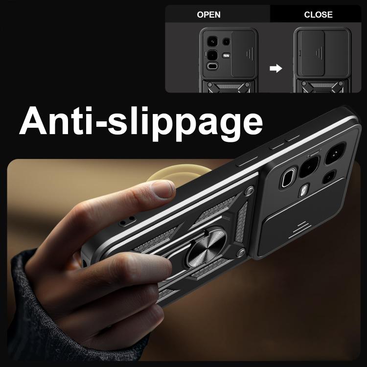 For Infinix Note 50s Sliding Camera Cover Design TPU+PC Phone Case(Rose Gold) - free shipping - PMC TechLife - Order now!