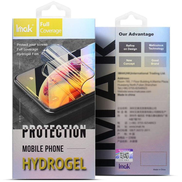 For OPPO Find N3 Flip imak Full Screen Hydrogel Film Front Screen + Back Protector Set - OPPO Tempered Glass by imak | Online Shopping South Africa | PMC TechLife | Buy Now Pay Later Mobicred