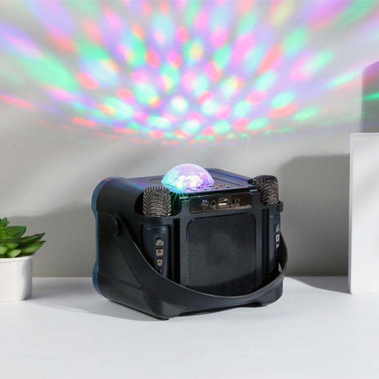 T&G TG543 Colorful Integrated Handheld Karaoke Wireless Bluetooth Speaker(Grey) - free shipping - PMC Jewellery - Order now!