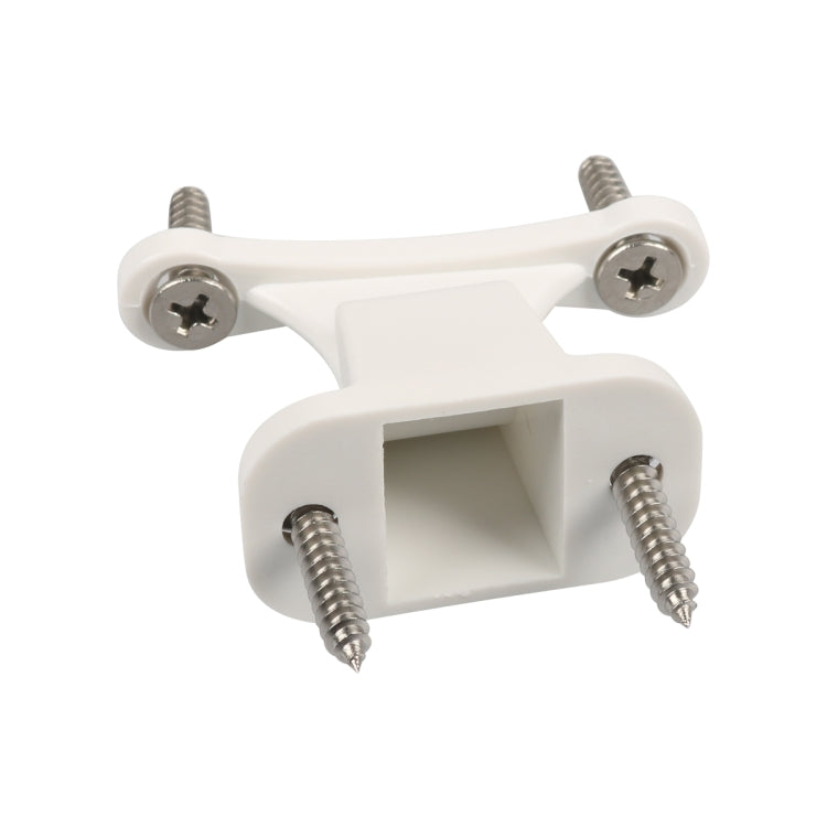A8624 2 Pair White RV Hatch T-shape Door Fixer Kit with Screws - Locks & Hasps by PMC TechLife | Online Shopping South Africa | PMC TechLife | Buy Now Pay Later Mobicred