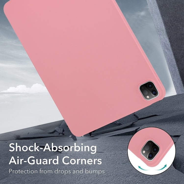 For iPad Pro 11 2024 Oil Spray Skin-friendly TPU Tablet Case(Pink) - iPad Pro 11 2024 Cases by PMC TechLife | Online Shopping South Africa | PMC TechLife | Buy Now Pay Later Mobicred