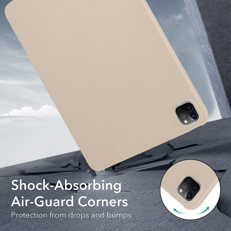 For iPad Pro 11 2024 Oil Spray Skin-friendly TPU Tablet Case(Milk White) - iPad Pro 11 2024 Cases by PMC TechLife | Online Shopping South Africa | PMC TechLife | Buy Now Pay Later Mobicred