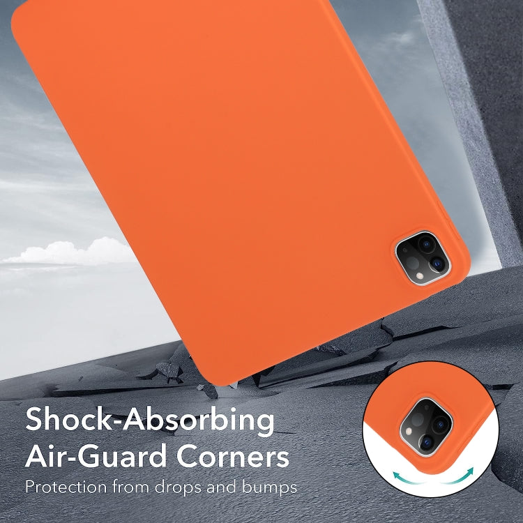 For iPad Pro 13 2024 Oil Spray Skin-friendly TPU Tablet Case(Orange) - iPad Pro 13 2024 Cases by PMC TechLife | Online Shopping South Africa | PMC TechLife | Buy Now Pay Later Mobicred