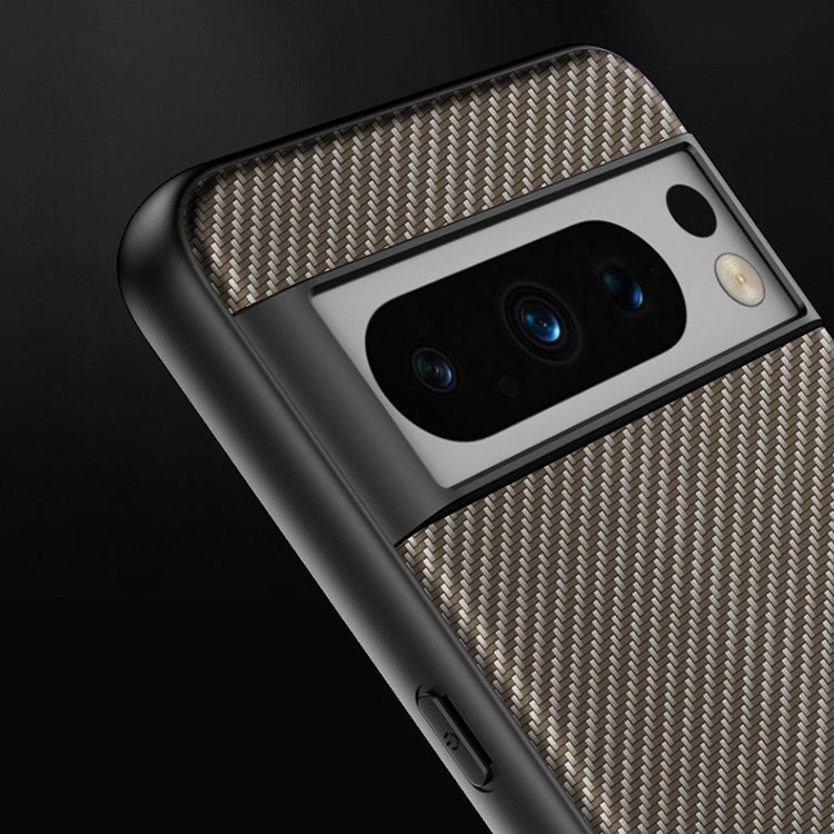 For Google Pixel 9 Pro Ultra-thin Carbon Fiber Texture Printing Phone Case(Black Blue) - Google Cases by PMC TechLife | Online Shopping South Africa | PMC TechLife | Buy Now Pay Later Mobicred