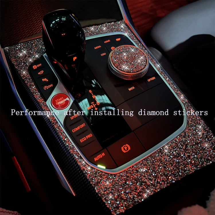 For Mazda CX-5 2017-2018 Car Gear Panel Diamond Decorative Sticker, Left Drive - Car Interior Mouldings by PMC TechLife | Online Shopping South Africa | PMC TechLife | Buy Now Pay Later Mobicred