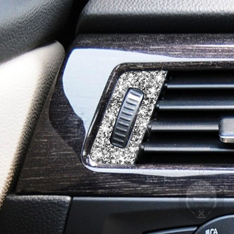 For BMW 3 Series E90 / E92 / E93 2005-2012 Basic Car Air Outlet Diamond Decorative Sticker - Car Interior Mouldings by PMC TechLife | Online Shopping South Africa | PMC TechLife | Buy Now Pay Later Mobicred