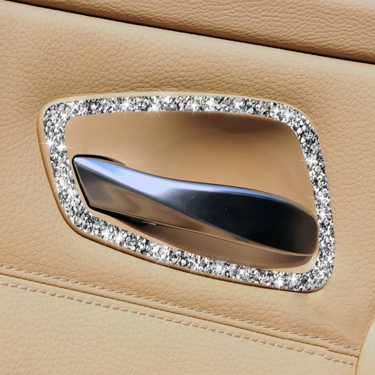 Car Door Handle Frame Diamond Decorative Sticker for BMW 3 Series E90 2005-2012, Modified 320i / 318i / 325i - Car Interior Mouldings by PMC TechLife | Online Shopping South Africa | PMC TechLife | Buy Now Pay Later Mobicred