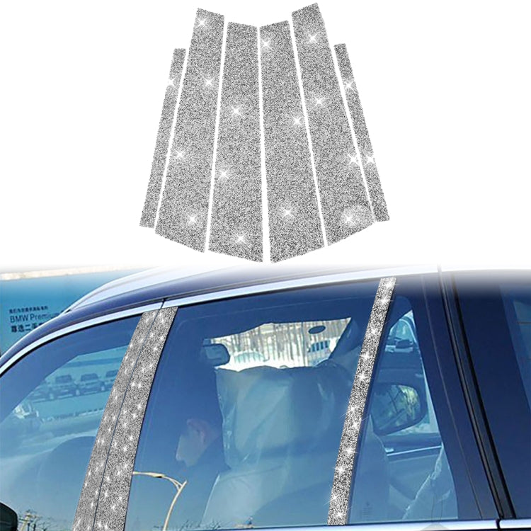 For BMW 3 Series E90 2005-2012 Car B-pillar Diamond Decorative Sticker - Car Interior Mouldings by PMC TechLife | Online Shopping South Africa | PMC TechLife | Buy Now Pay Later Mobicred