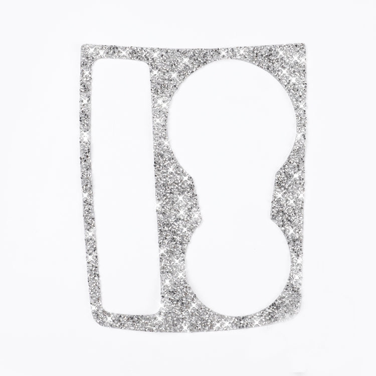 For Audi A5 / A4 / B8 / Q5 Car Water Cup Holder Diamond Decoration Sticker, Left and Right Drive - Car Interior Mouldings by PMC TechLife | Online Shopping South Africa | PMC TechLife | Buy Now Pay Later Mobicred