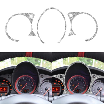 For Nissan 370Z Z34 2009- Car Speed Dashboard Diamond Decoration Sticker, Left and Right Drive - Car Interior Mouldings by PMC Jewellery | Online Shopping South Africa | PMC Jewellery | Buy Now Pay Later Mobicred