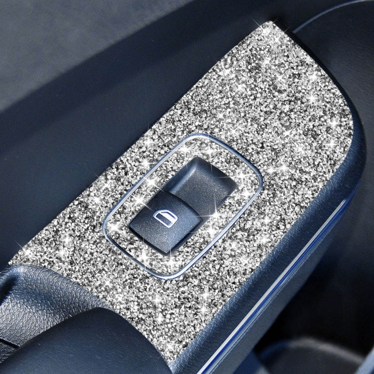 For Dodge Charger 2011-2014 9pcs/Set Car Window Lift Panel Diamond Decorative Sticker, Left-hand Drive - Car Interior Mouldings by PMC TechLife | Online Shopping South Africa | PMC TechLife | Buy Now Pay Later Mobicred
