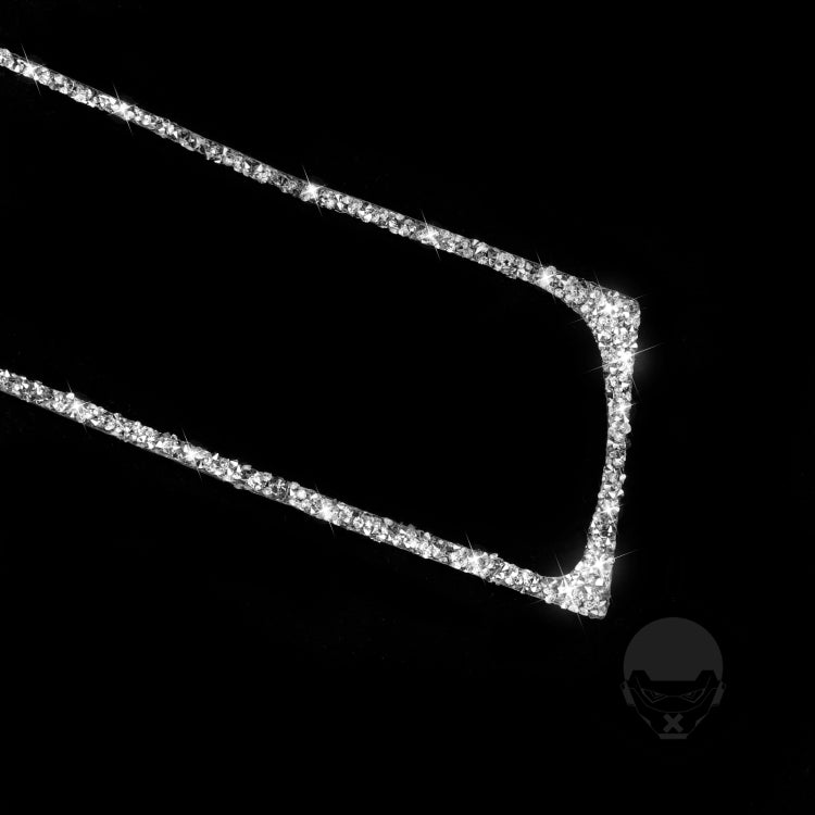 For Audi A4 / A5 / Q5 Car Air Conditioning Air Outlet Frame Diamond Decoration Sticker, Left Drive - Car Interior Mouldings by PMC TechLife | Online Shopping South Africa | PMC TechLife | Buy Now Pay Later Mobicred