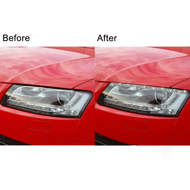 For Audi A4L / A5 Car Light Eyebrow Diamond Decoration Sticker, Left and Right Drive - Car Light Accessories by PMC Jewellery | Online Shopping South Africa | PMC Jewellery | Buy Now Pay Later Mobicred