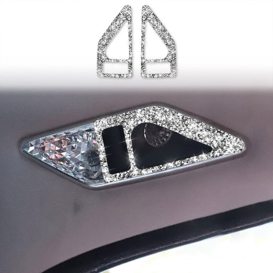 For BMW Series 3 E46 1998-2005 Car Rear Seat Reading Light Diamond Decoration Sticker, Left and Right Drive - Car Interior Mouldings by PMC Jewellery | Online Shopping South Africa | PMC Jewellery | Buy Now Pay Later Mobicred