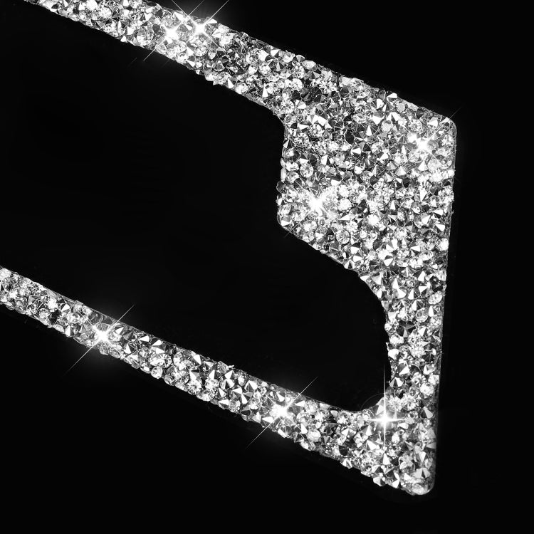For BMW X5 E70 / X6 E71 2008-2014 Car Door Inner Handle Frame Diamond Decoration Sticker, Left and Right Drive - Car Interior Mouldings by PMC TechLife | Online Shopping South Africa | PMC TechLife | Buy Now Pay Later Mobicred