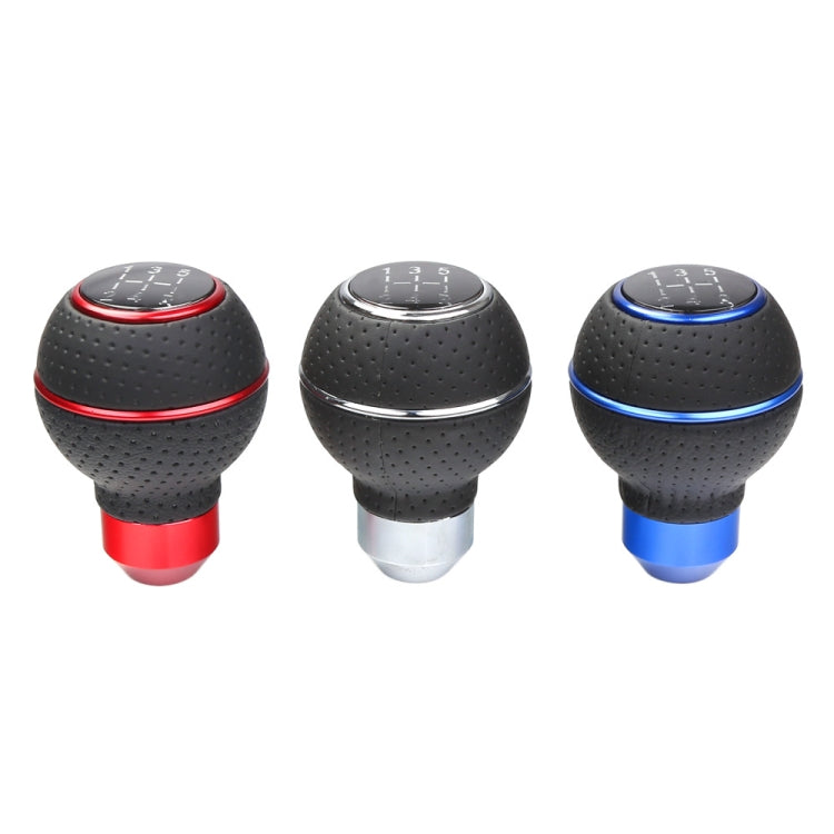 Universal Car Manual Gear Shift Lever 5-speed Shifter Knob(Blue) - Shift Knob by PMC TechLife | Online Shopping South Africa | PMC TechLife | Buy Now Pay Later Mobicred