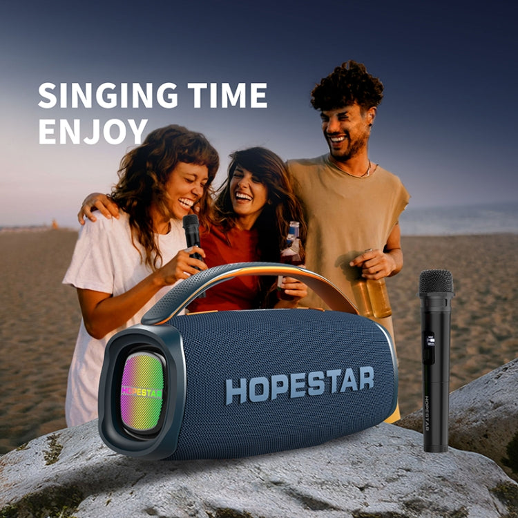 HOPESTAR A40 80W Outdoor Portable Wireless Bluetooth Speaker(Black) - free shipping - PMC Jewellery - Order now!