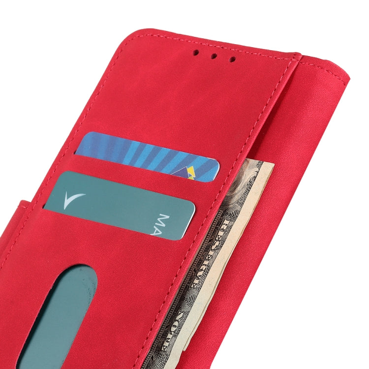 For Google Pixel 9 KHAZNEH Retro Texture Flip Leather Phone Case(Red) - Google Cases by PMC Jewellery | Online Shopping South Africa | PMC Jewellery | Buy Now Pay Later Mobicred