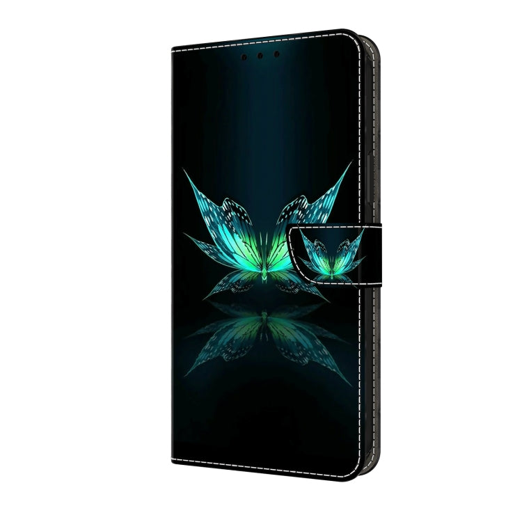 For Motorola Moto G24 Power Crystal 3D Shockproof Protective Leather Phone Case(Reflection Dutterfly) - Motorola Cases by PMC TechLife | Online Shopping South Africa | PMC TechLife | Buy Now Pay Later Mobicred