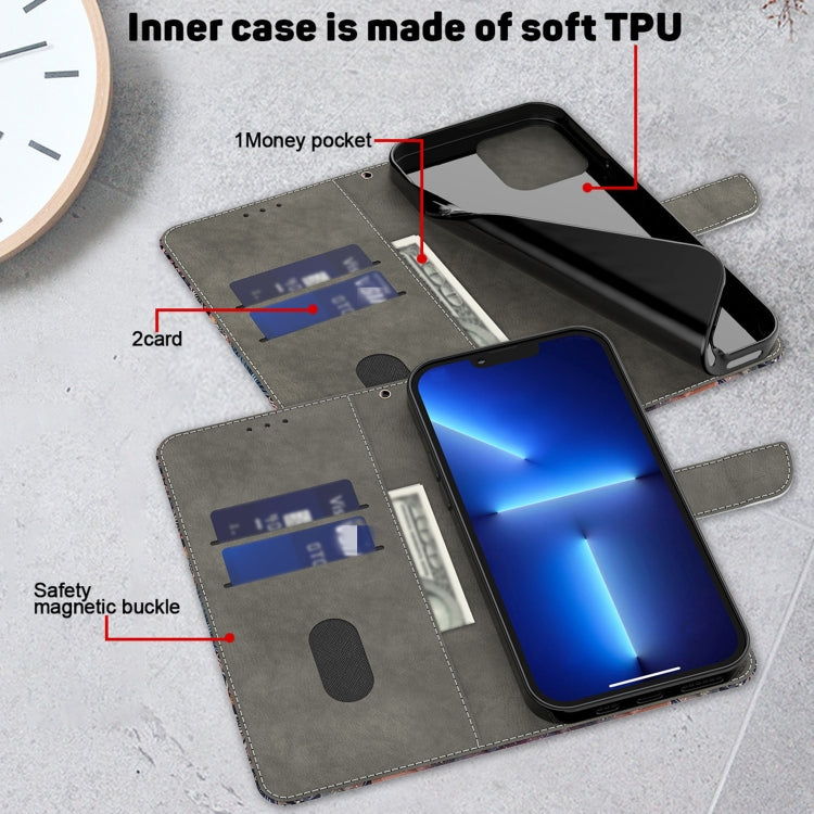For Motorola Moto G24 Power Crystal 3D Shockproof Protective Leather Phone Case(Reflection Dutterfly) - Motorola Cases by PMC TechLife | Online Shopping South Africa | PMC TechLife | Buy Now Pay Later Mobicred