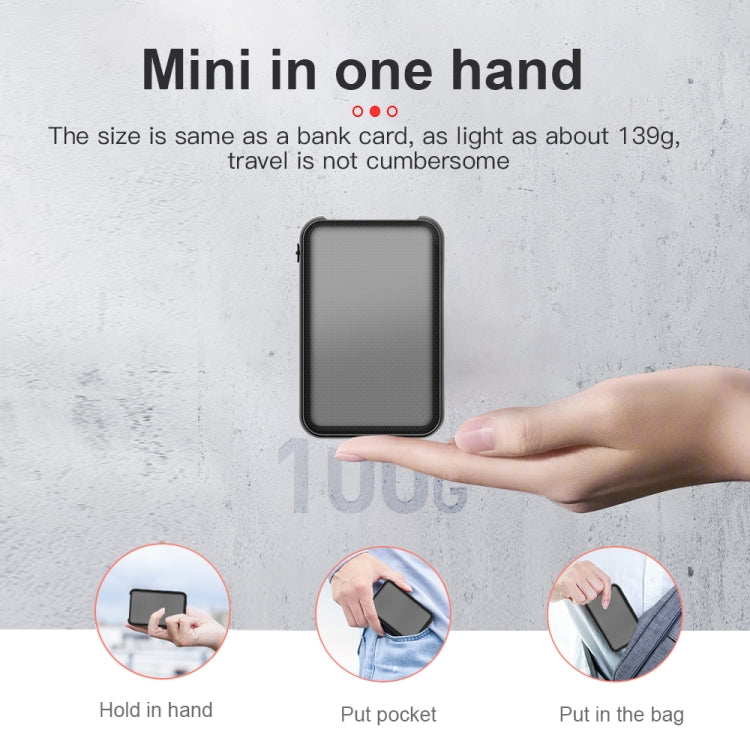 JNN Q75 Magnetic Power Bank Smart Voice Recorder, Memory:32GB(Black) - Recording Pen by JNN | Online Shopping South Africa | PMC TechLife | Buy Now Pay Later Mobicred