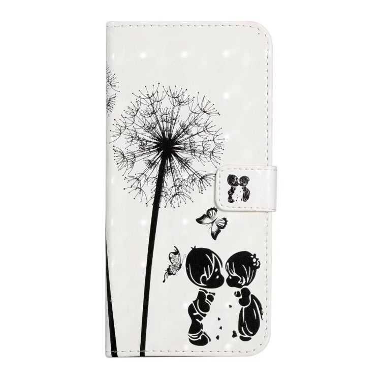 For iPhone 16 Plus Oil Embossed 3D Drawing Leather Phone Case(Couple Dandelion) - free shipping - PMC TechLife - Order now!