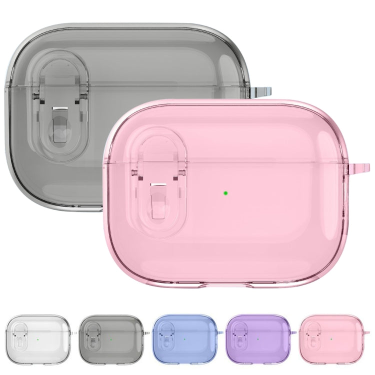 For AirPods Pro Ice Crystals Shockproof Earphone Protective Case(Purple) - For AirPods Pro by PMC Jewellery | Online Shopping South Africa | PMC Jewellery | Buy Now Pay Later Mobicred