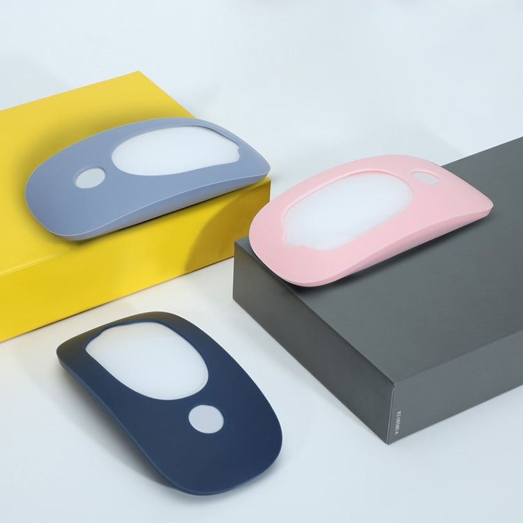 For Apple Magic Mouse 1 / 2 Mouse Silicone Protective Case(Pink) - Protective Bags by PMC Jewellery | Online Shopping South Africa | PMC Jewellery | Buy Now Pay Later Mobicred