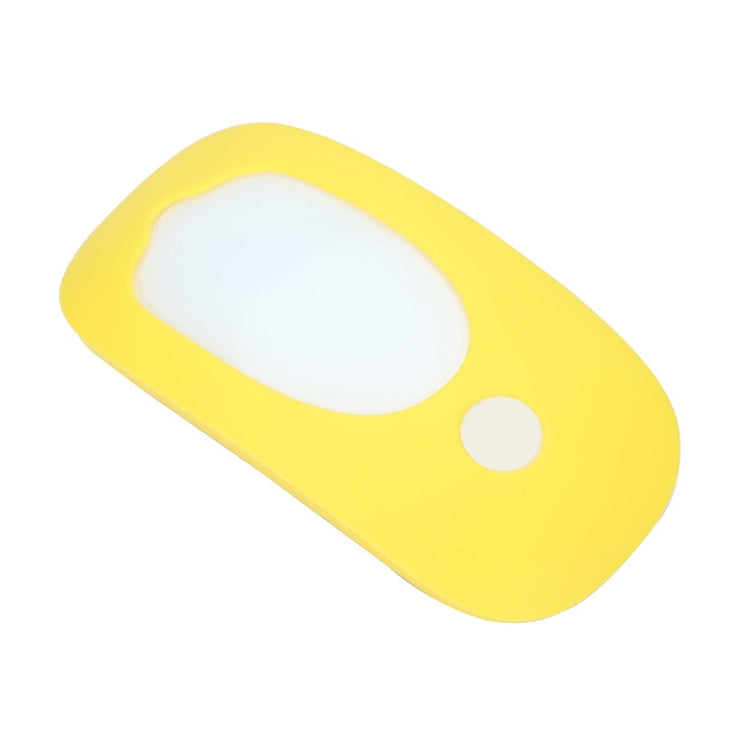 For Apple Magic Mouse 1 / 2 Mouse Silicone Protective Case(Yellow) - Protective Bags by PMC Jewellery | Online Shopping South Africa | PMC Jewellery | Buy Now Pay Later Mobicred