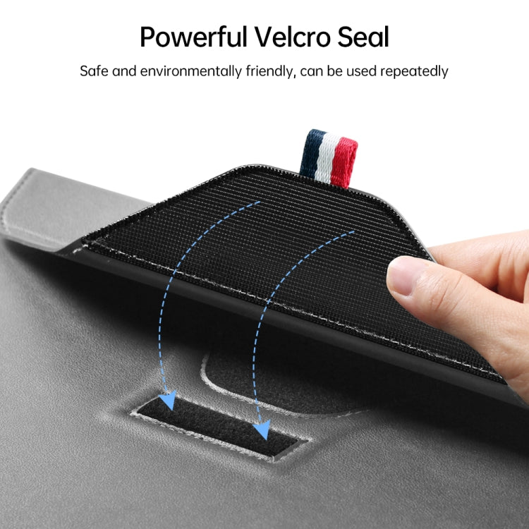 For 15.4/15.6/16.1 inch Envelope Holder Laptop Sleeve Bag(Grey) - free shipping - PMC Jewellery - Order now!