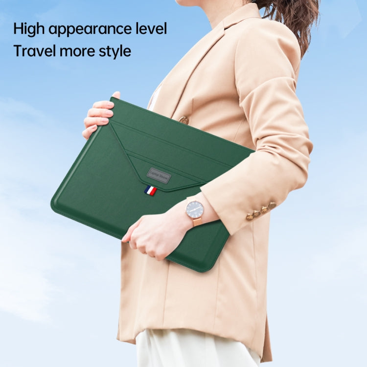 For 15.4/15.6/16.1 inch Envelope Holder Laptop Sleeve Bag(Grey) - free shipping - PMC Jewellery - Order now!