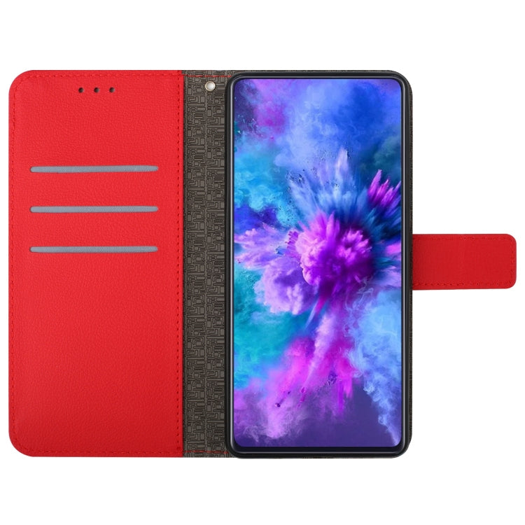 For Google Pixel 9 Pro Rhombic Grid Texture Leather Phone Case(Red) - Google Cases by PMC TechLife | Online Shopping South Africa | PMC TechLife | Buy Now Pay Later Mobicred