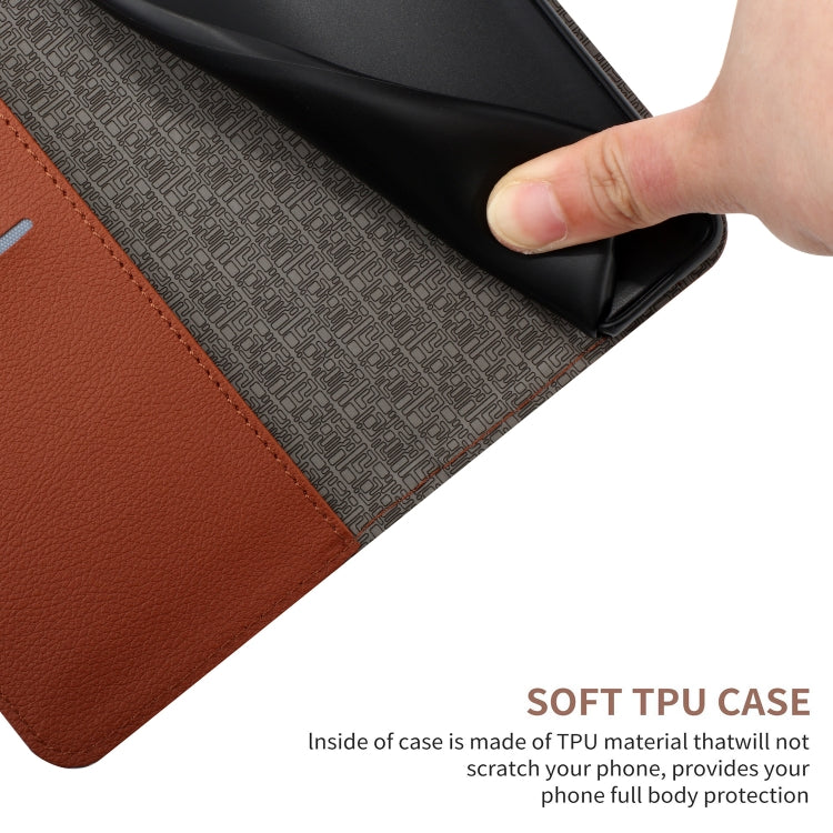 For Google Pixel 9 Pro Rhombic Grid Texture Leather Phone Case(Brown) - Google Cases by PMC TechLife | Online Shopping South Africa | PMC TechLife | Buy Now Pay Later Mobicred
