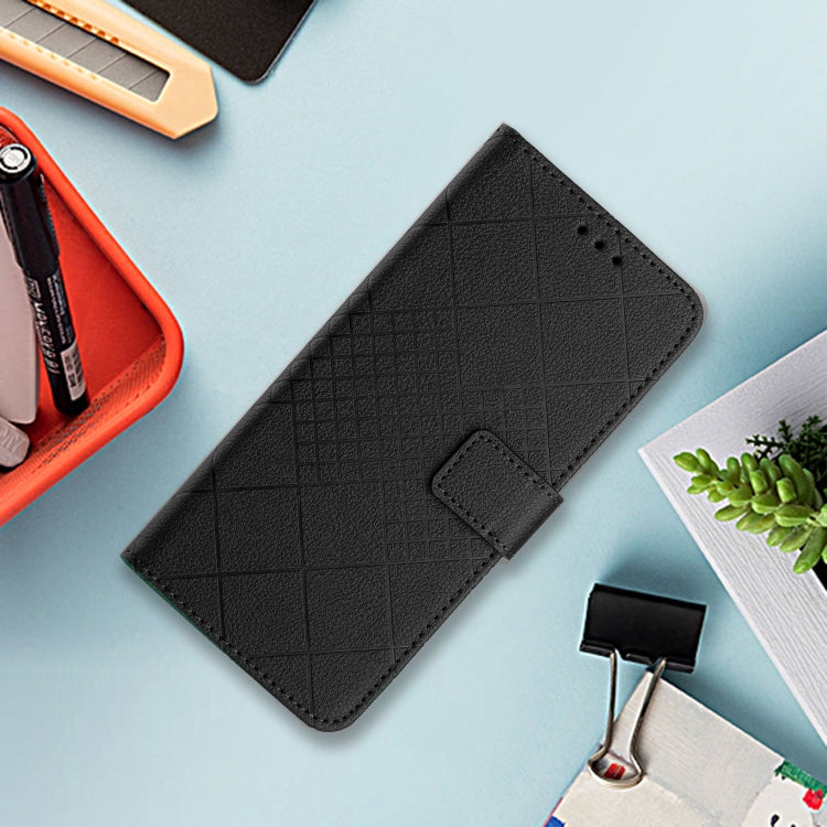 For Google Pixel 9 Pro Rhombic Grid Texture Leather Phone Case(Black) - free shipping - PMC TechLife - Order now!