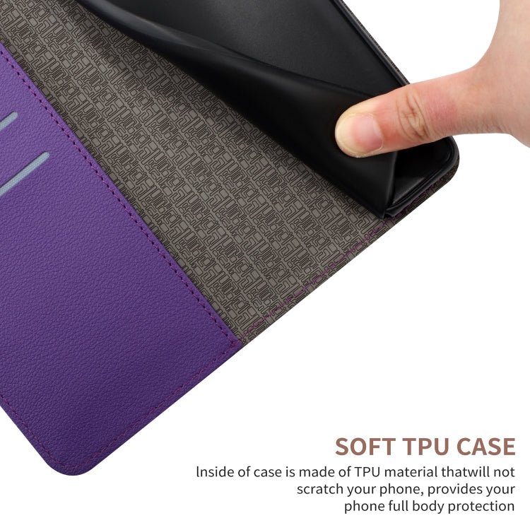 For Google Pixel 9 Rhombic Grid Texture Leather Phone Case(Purple) - Google Cases by PMC TechLife | Online Shopping South Africa | PMC TechLife | Buy Now Pay Later Mobicred
