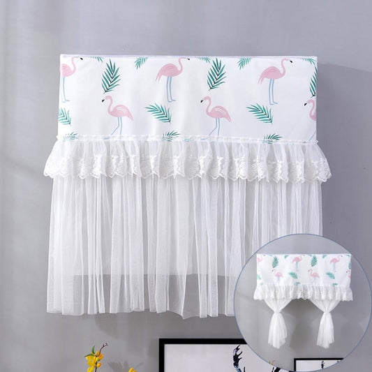 Do Not Take Dust-proof And Anti Direct Blowing Simple Wind Hanging Machine Air Conditioner Moon Cover, Size:Width 86 × Thickness 20 × Height 90cm(Flamingo) - Dust Covers by PMC Jewellery | Online Shopping South Africa | PMC Jewellery | Buy Now Pay Later Mobicred